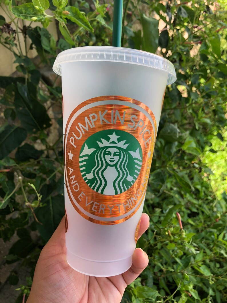 Fall Season Holidays Gift Reusable cup Venti Cup ...