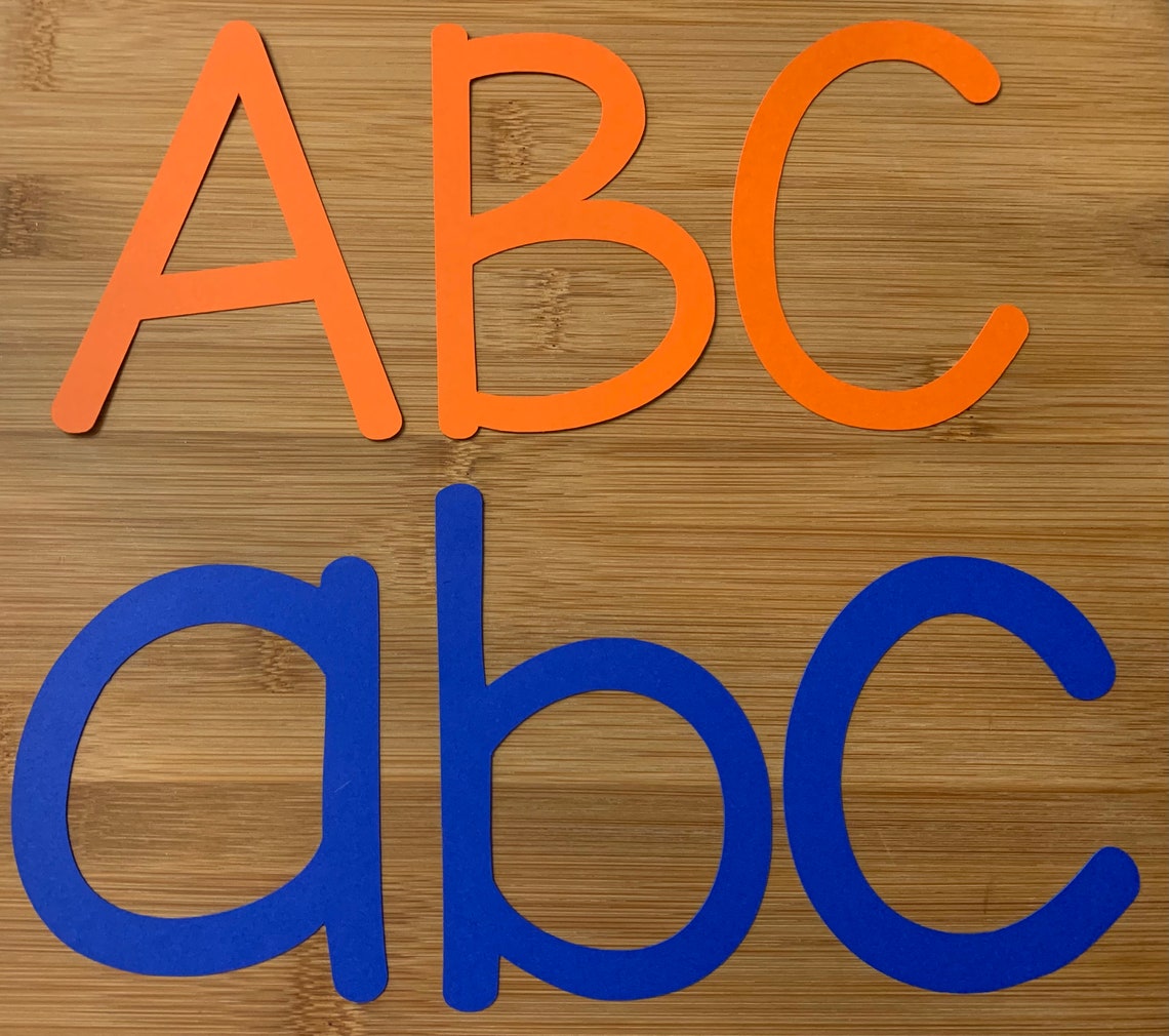 Letter CutOuts/Die Cuts/Crafts/Bulletin Boards Active Active Etsy