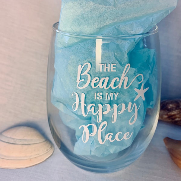 Beach Theme Glasses Etsy