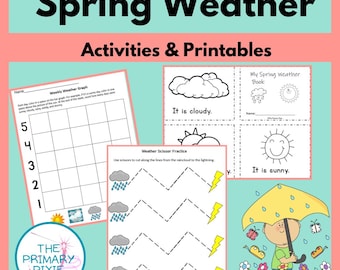 Spring Weather Activities & Printables Pack