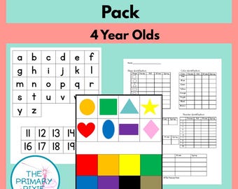 Preschool Assessment Pack 4 Year Olds