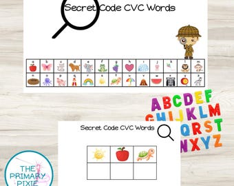 Secret Code CVC Words