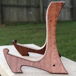 Acoustic Guitar Stand ~African Mahogany~