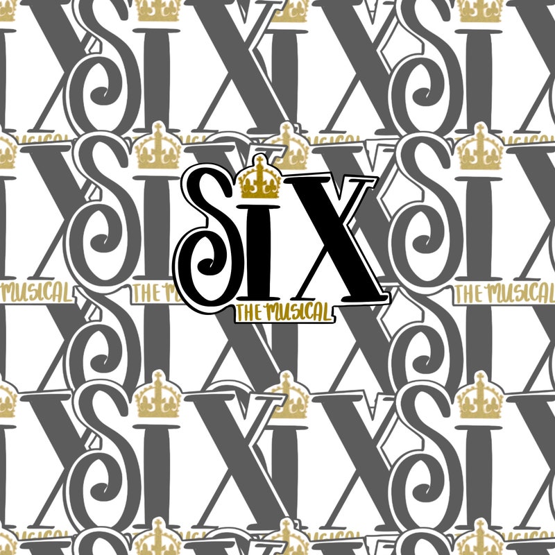 Six the Musical Stickers - Etsy