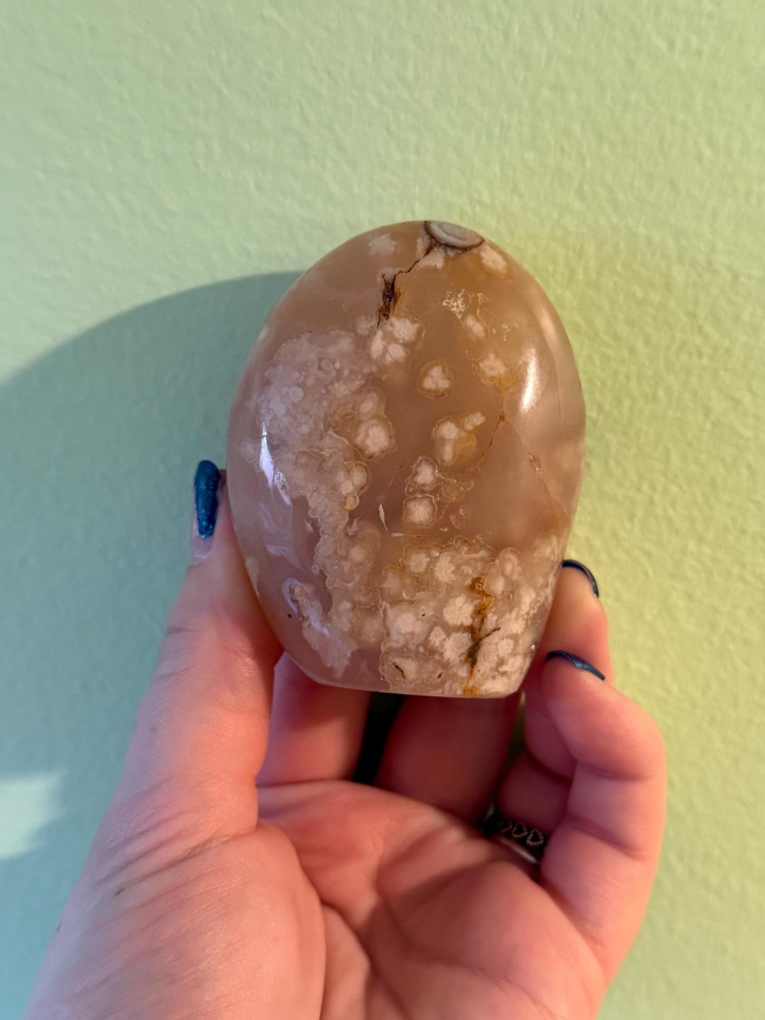 Flower Agate Freeform Etsy 