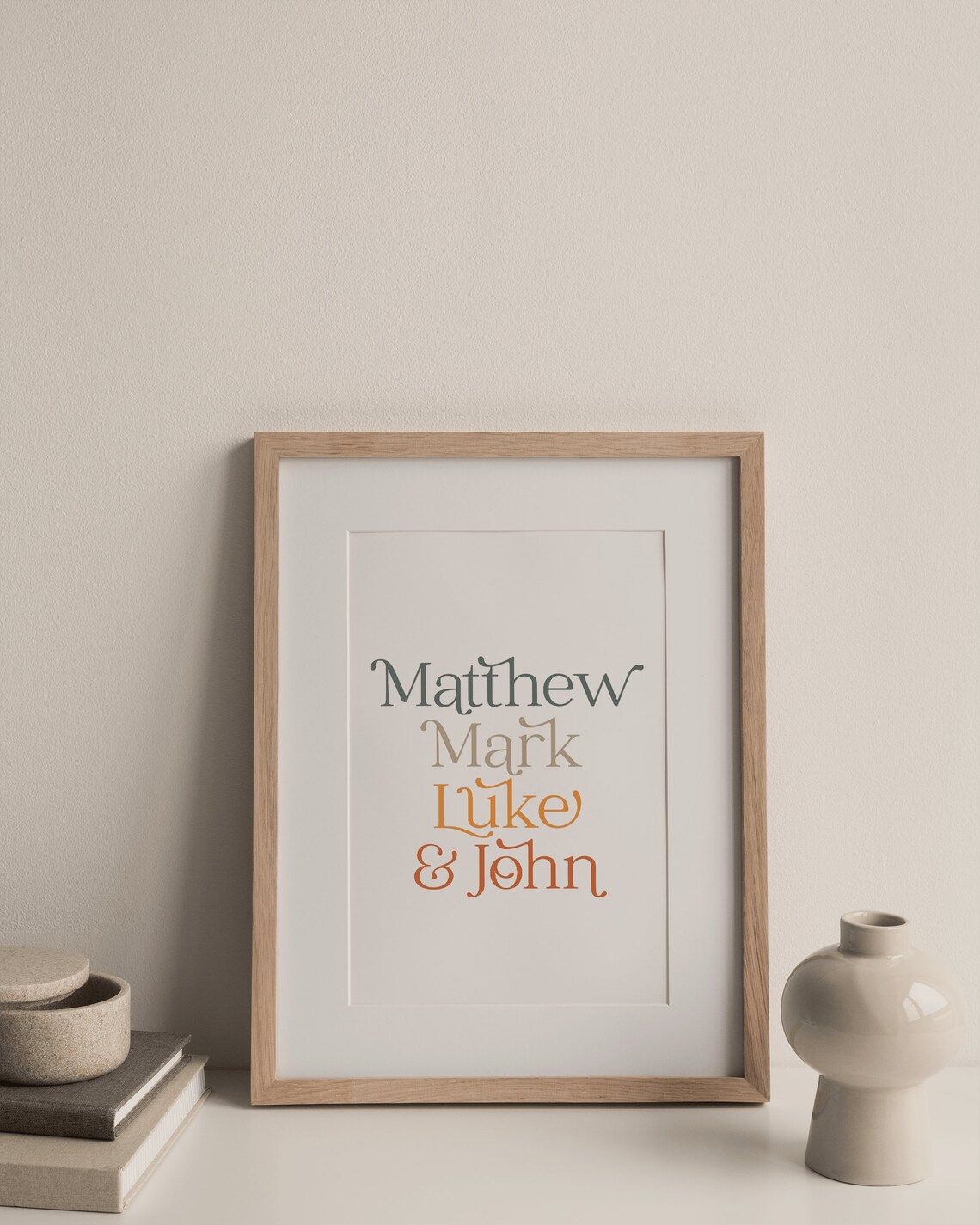 Matthew Mark Luke John the Gospels The Gospels printable | Etsy
