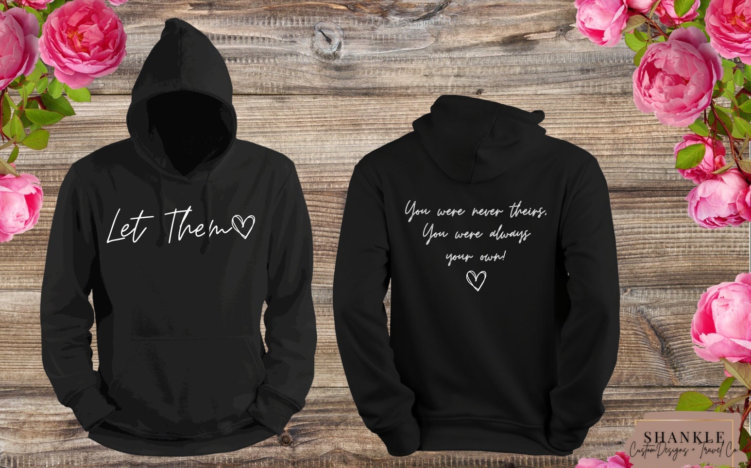 Hoodies with roses on them 2025