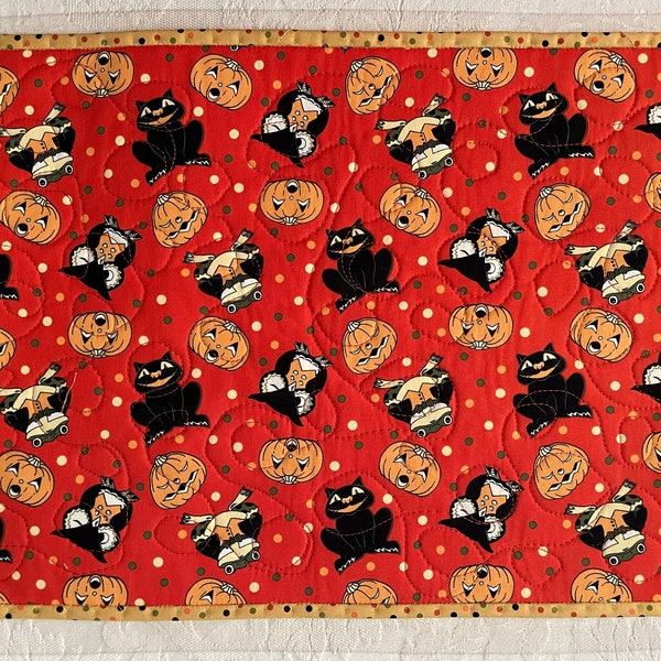 Halloween Placemat Etsy