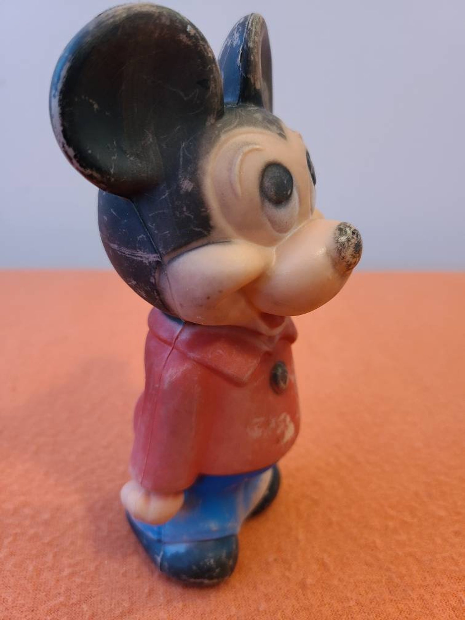 1950's Hard Plastic Mickey Mouse Toy Disneyland Souvenir Etsy