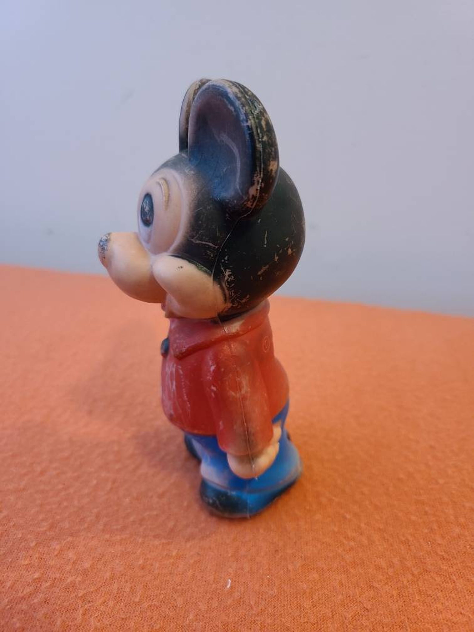 1950's Hard Plastic Mickey Mouse Toy Disneyland Souvenir Etsy