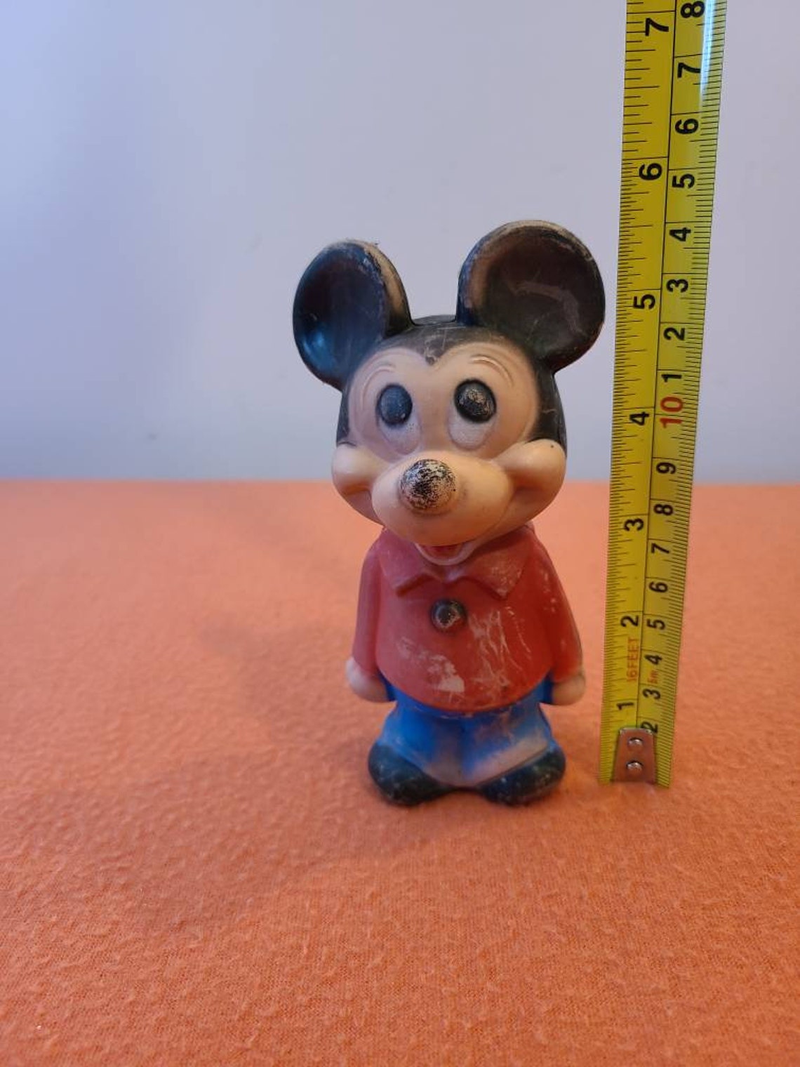 1950's Hard Plastic Mickey Mouse Toy Disneyland Souvenir Etsy