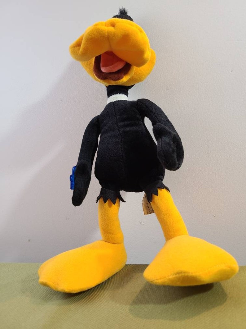 1995 Applause Daffy Duck Stuffed Toy with Wired Legs 14 | Etsy