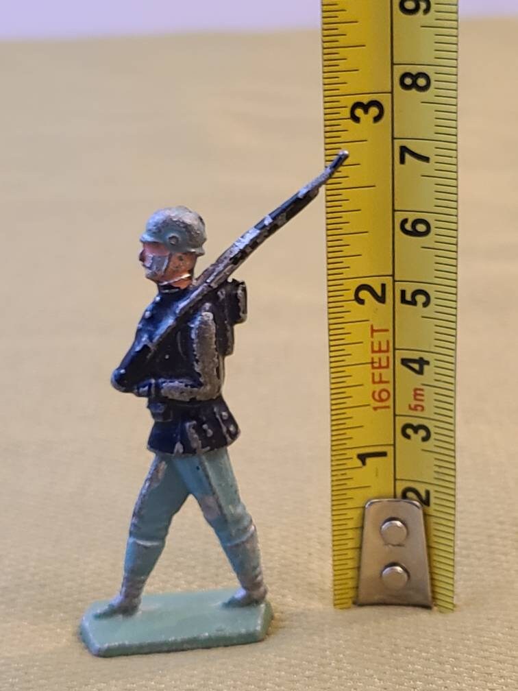 Vintage Lead Military Figurines 4 pieces Etsy