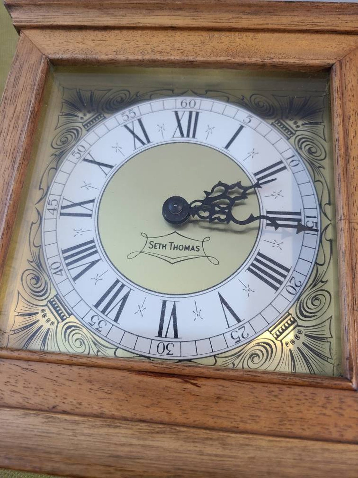 Vintage Seth Thomas 8Day Mantel ClockWind Up Made in Germany Etsy