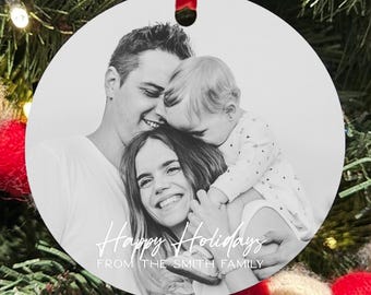 Décoration de Noël photo | Souvenir personnalisé pour mariages, anniversaires, anniversaires