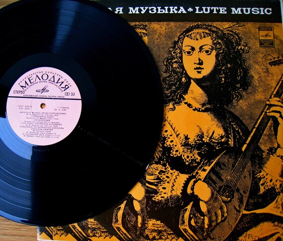 Disque vinyle Lute Music COLLECTION classiques disque vinyle célèbres  artistes inégalés musique Classique Renaissance, Baroque - Etsy France