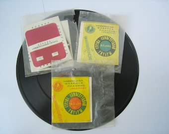 Vintage USSR 7-String Guitar Steel Strings - Set of 3