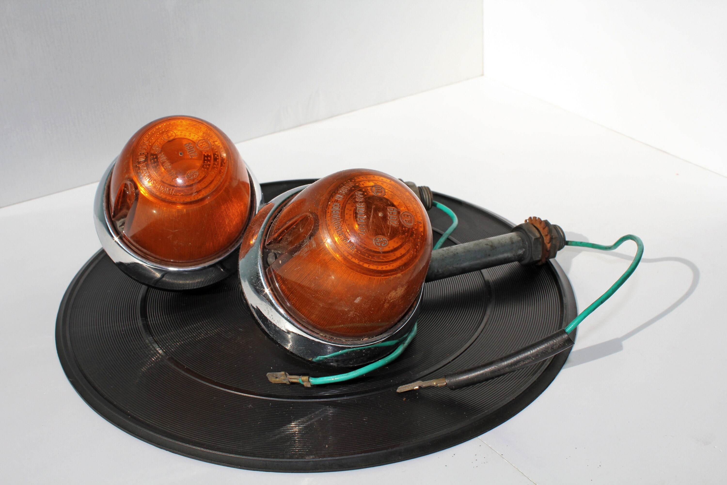 Turn Signals on a Motorcycle Java Bike Czechoslovakia USSR - Etsy