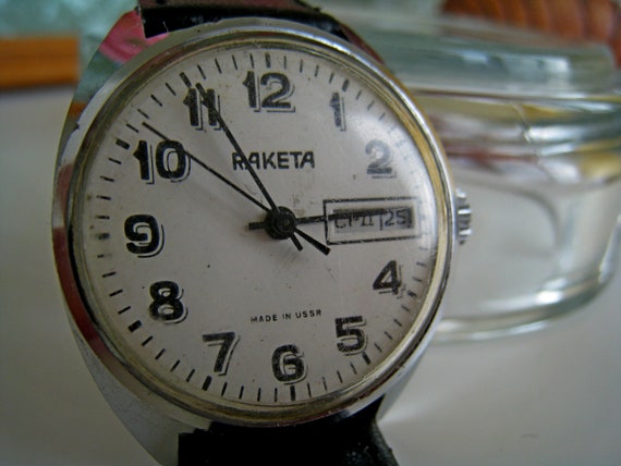 VINTAGE Watch RAKETA Mechanical Watch,  Soviet wa… - image 10