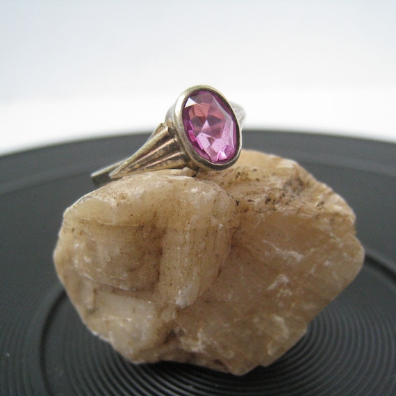 Bague Vintage URSS En Argent Massif 925 - Taille 54 - Bijou Ancien Poinçonné - Occasion