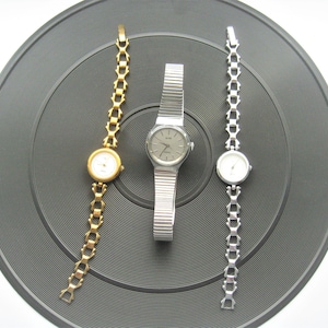 Vintage USSR Quartz Watch for Women: Rare Design, Restoration Project