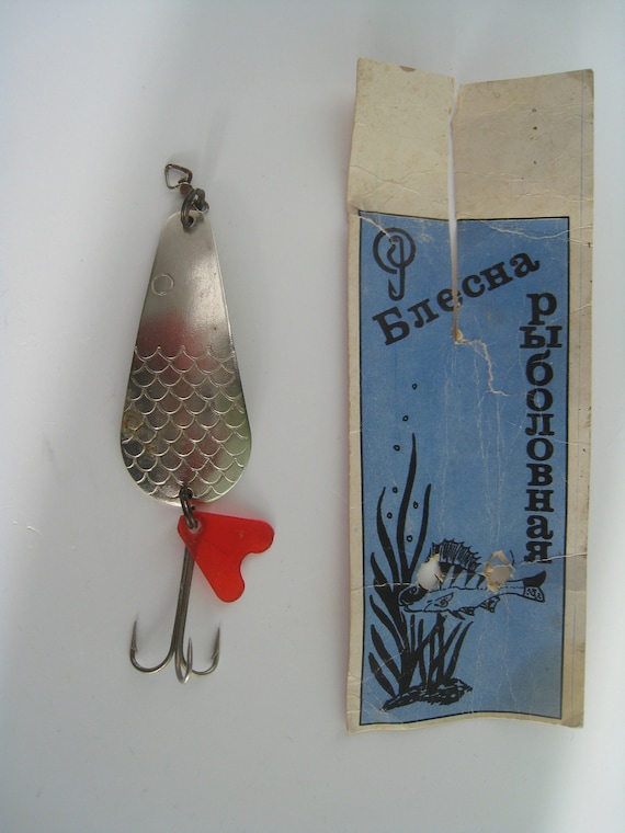 Vintage Fishing Tackle, Fishing Bait, Fisherman's Collectible