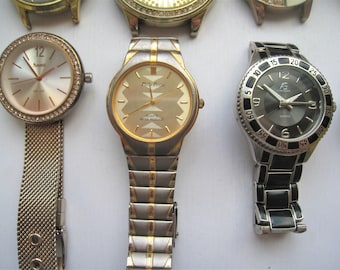 Vintage Quartz Watch Lot: Rare Women&#39;s Watch Designs, Restoration Project