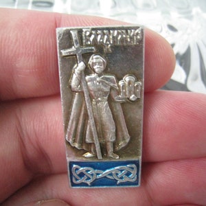 vintage badges of the times of the USSR Vladimir Svyatoslavich Grand Duke of Kyiv USSR cute item in your collection  Pin