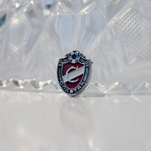 vintage badges from the times of the USSR Football club Spartak USSR is a cute item in your collection made in USSR star