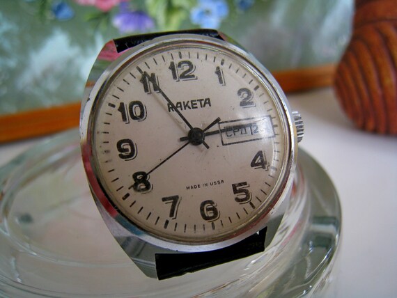 VINTAGE Watch RAKETA Mechanical Watch,  Soviet wa… - image 2