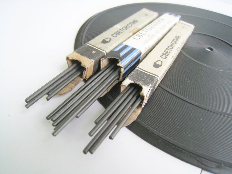 Vintage Set of Graphite Rods for Automatic Pencil Designer Etsy