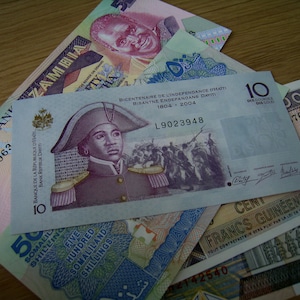 Banknoten der Welt Papiergeld