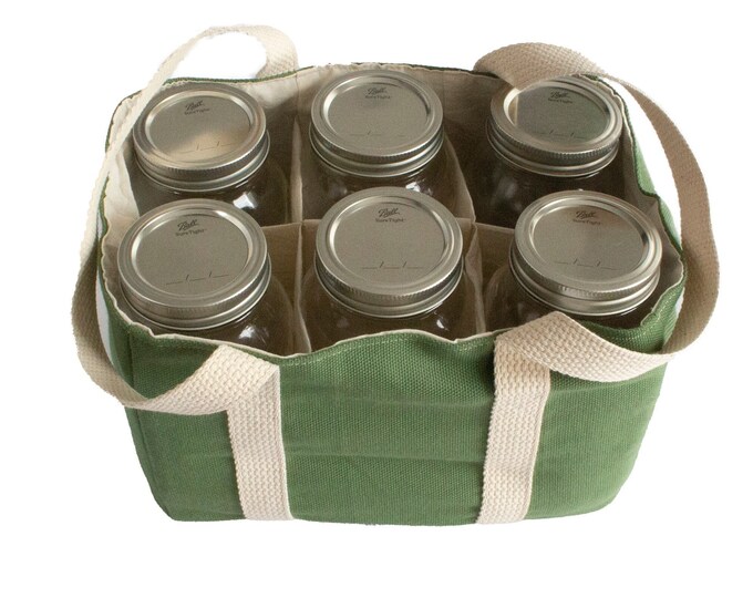 Mason Jar Tote Bag Essential for Bulk Shopping and Carrying Etsy