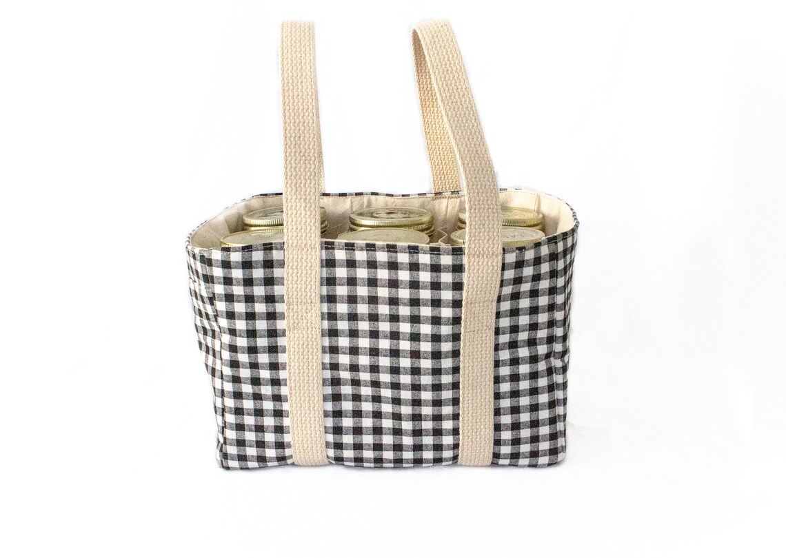 Mason Jar Tote Bag Essential for Bulk Shopping and Carrying Etsy