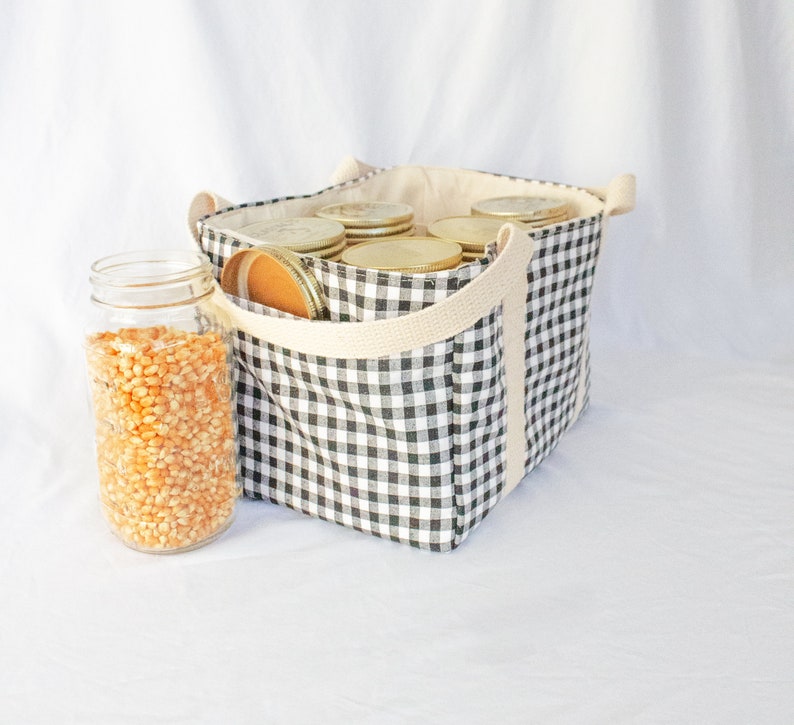 Mason Jar Tote Bag, Essential for Bulk Shopping and Carrying Your Jars