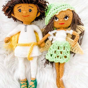CROCHET PATTERN: Miles the Chamomile Fairy image 5