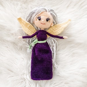 CROCHET PATTERN: Cerulea the Elderflower Fairy