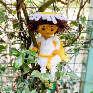 CROCHET PATTERN: Miles the Chamomile Fairy image 3