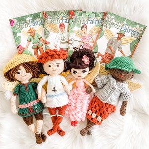 HERB FAIRY BUNDLE: 4 Crochet patterns
