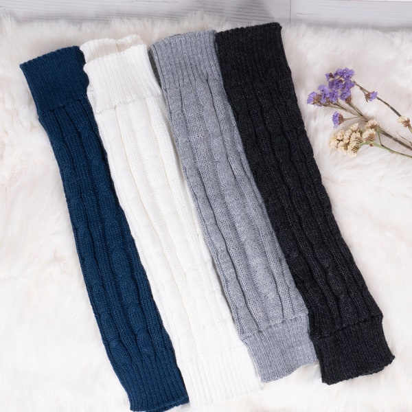 White Leg Warmers Etsy