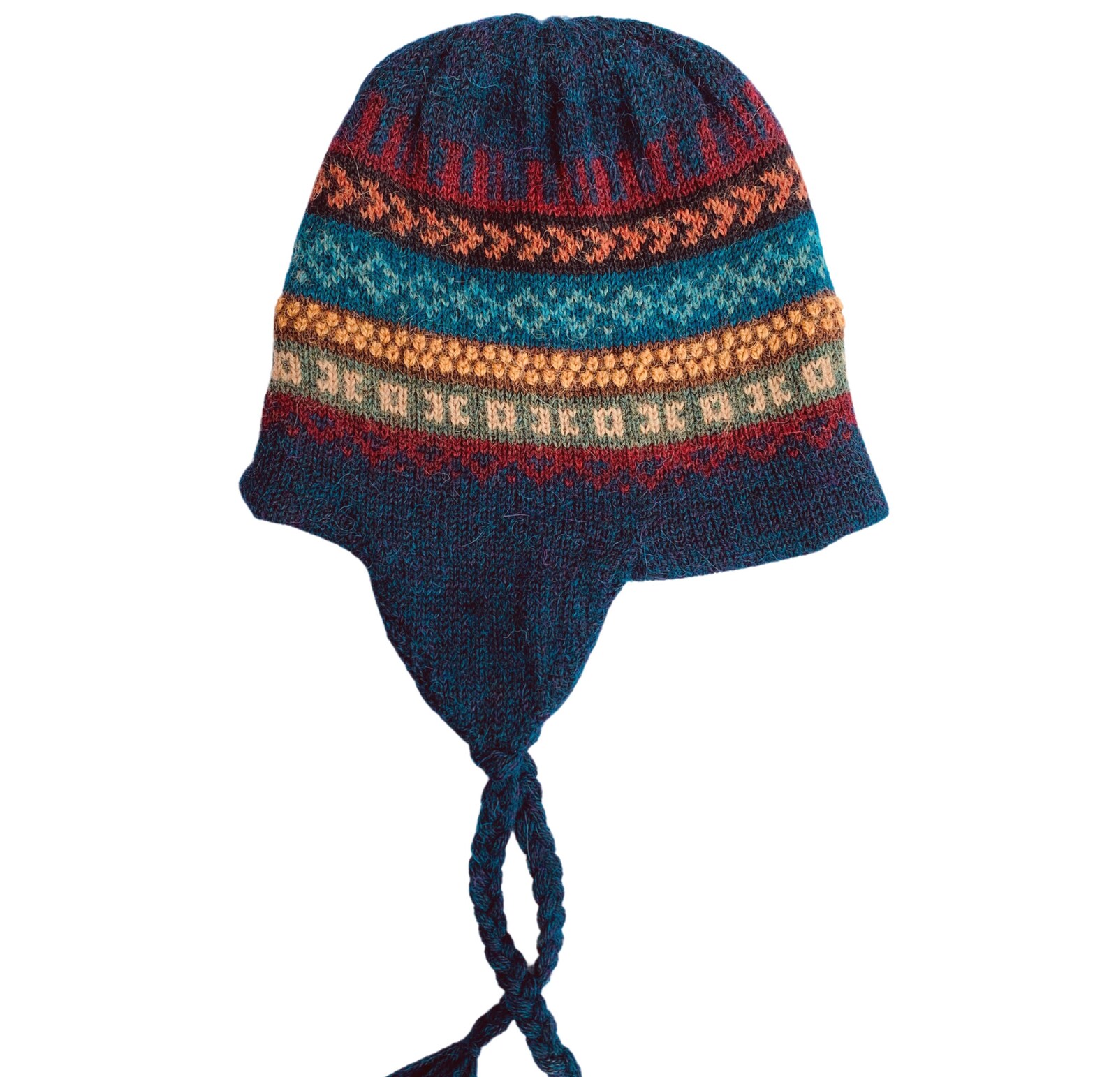 Peruvian Chullo Winter Hat with Earflaps 100 Etsy