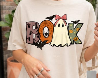 Book Ghost PNG, Halloween Ghost Design, Sublimation Digital File instant download