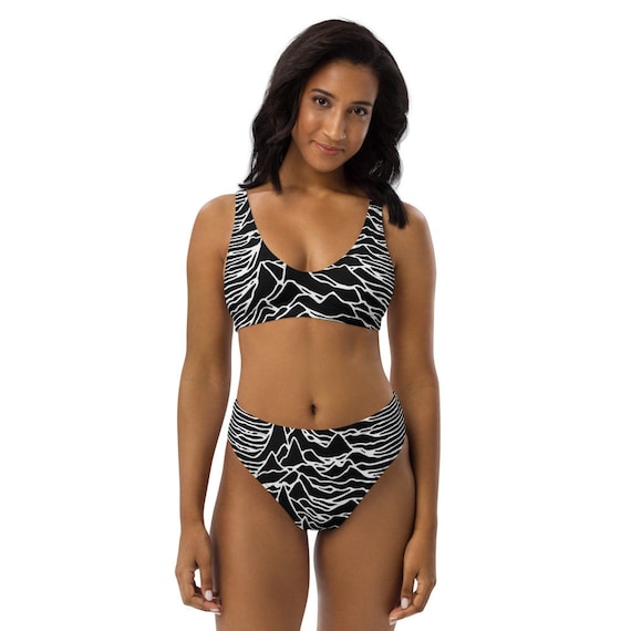 Joy Division Recycled High waisted Bikini Etsy UK