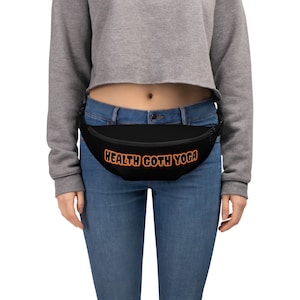 Health Goth Yoga Fanny Pack