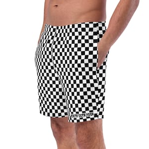 Checked Ska Swim Trunks