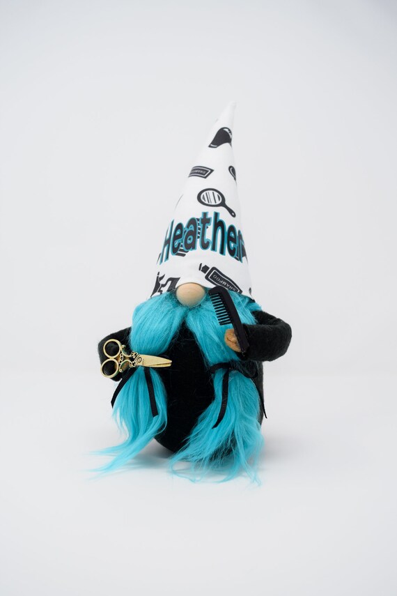 Personalized Hairstylist Gnome Barber Hairdresser Gift Etsy