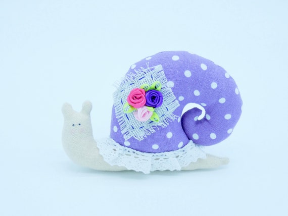 snail cuddly toy