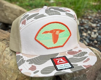 Camo Duck Richardson Hat // Camo Hunting Hat