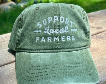 Support Local Farmers Baseball Cap