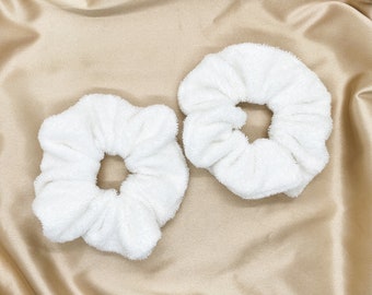 XL Towel Oversized Scrunchie, Jumbo Luxe Fabric Look Hair Tie